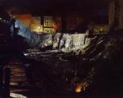 乔治 贝洛斯 : Excavation at Night